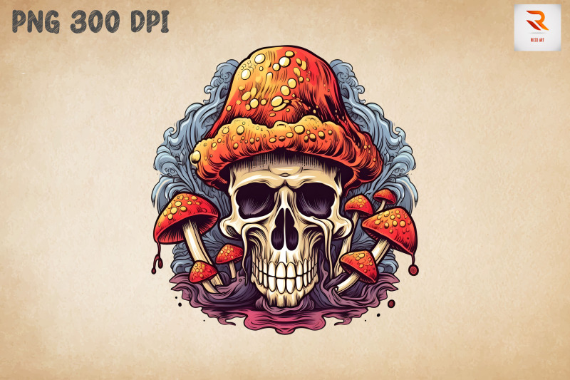 hippie-mushroom-skull-sublimation-bundle