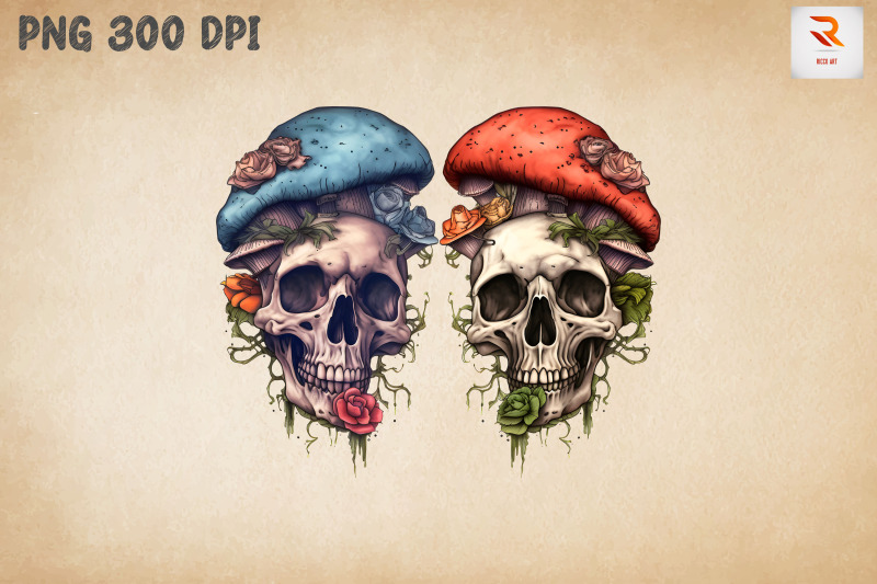 hippie-mushroom-skull-sublimation-bundle