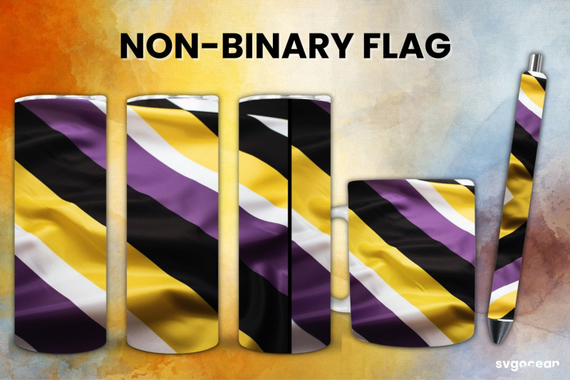 lgbtq-non-binary-flag-bundle-tumbler-mug-pen