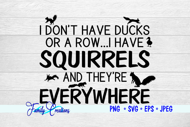 i-don-039-t-have-ducks-or-a-row-i-have-squirrels-and-they-039-re-everywhere