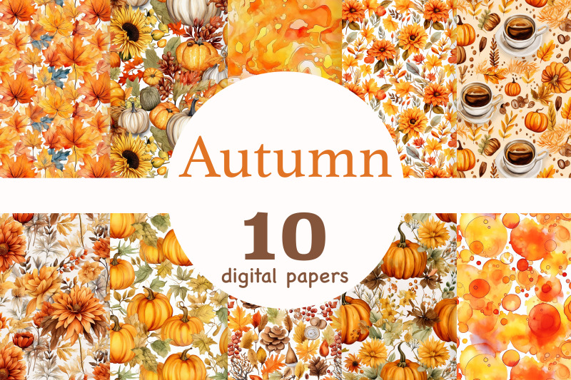 autumn-seamless-paper-pumpkin-pattern-collection