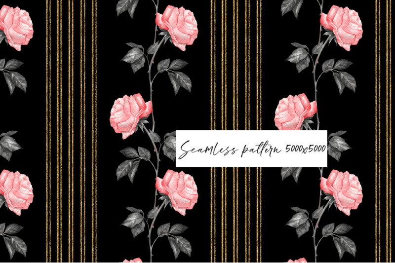 roses-on-black-seamless-patterns-frames-png