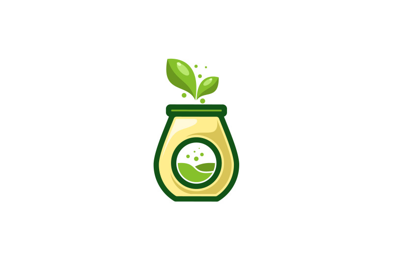 natural-bio-energy-production-idea-logo-template