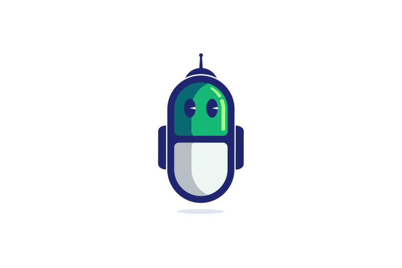 pillbot-or-nano-technology-logo-template