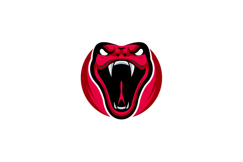 wild-cobra-snake-head-logo-template