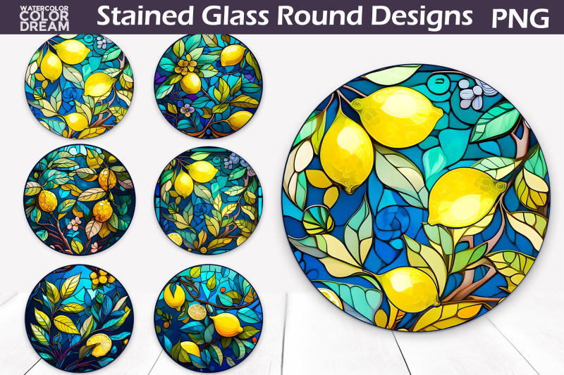 stained-glass-round-png-stained-glass-bundle