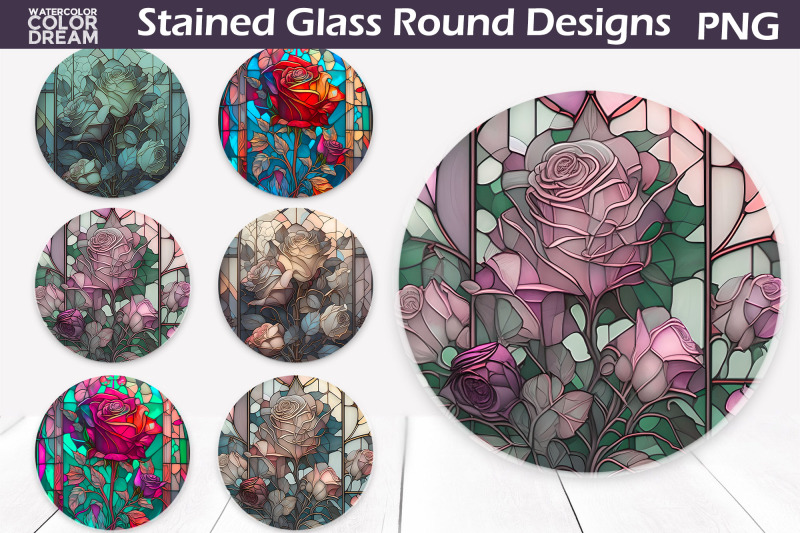 stained-glass-round-png-stained-glass-bundle