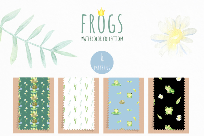 watercolor-frogs-clipart-png