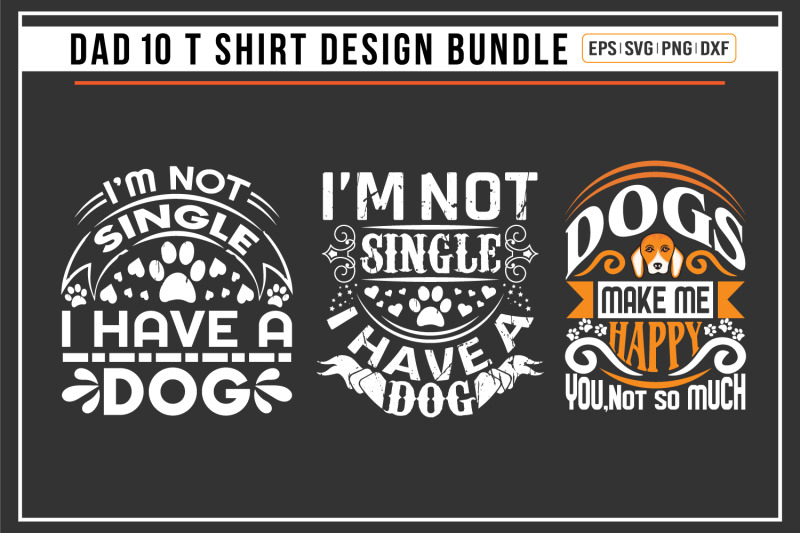 dog-t-shirt-design-bundle