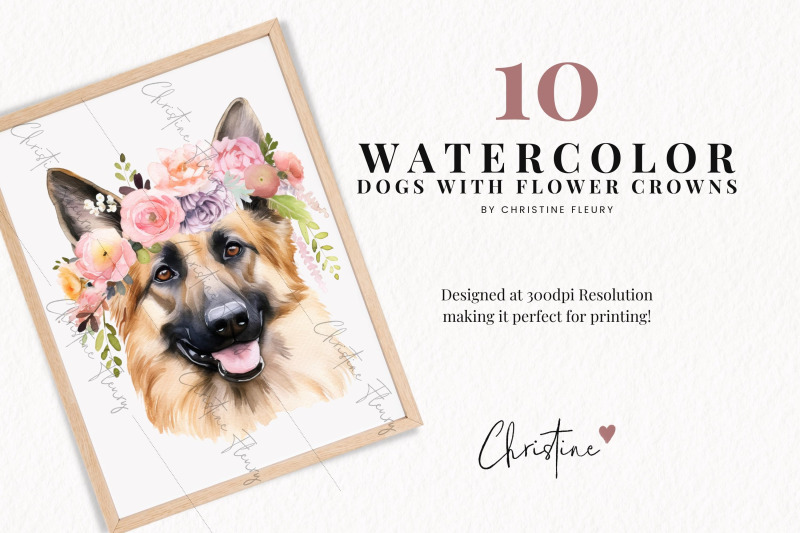 watercolor-dog-breeds-with-flower-crowns-part-1