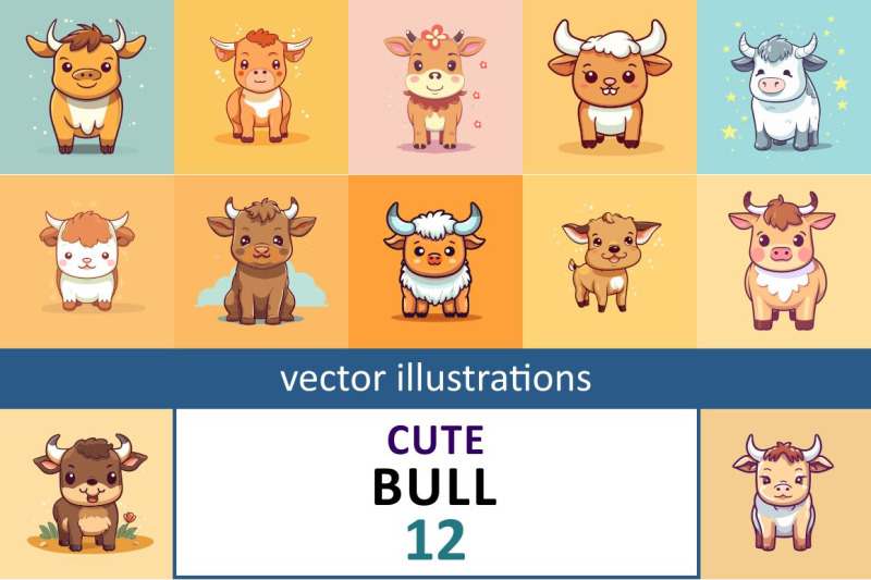 bull-cute-cartoon-character