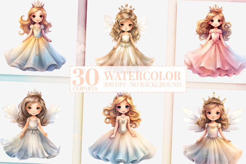 watercolor-fairytale-bundle-30-fairies-amp-princesses-pngs