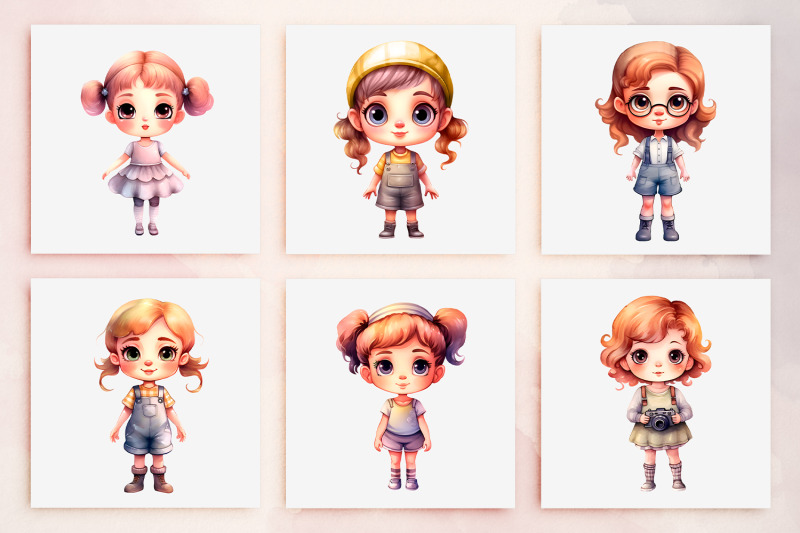 chibi-dolls-dream-jobs-clipart-30-cute-girls