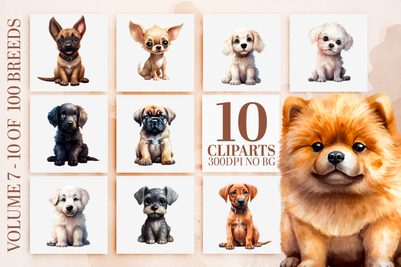 watercolor-puppy-clipart-10-dog-breeds-png-sublimation-art