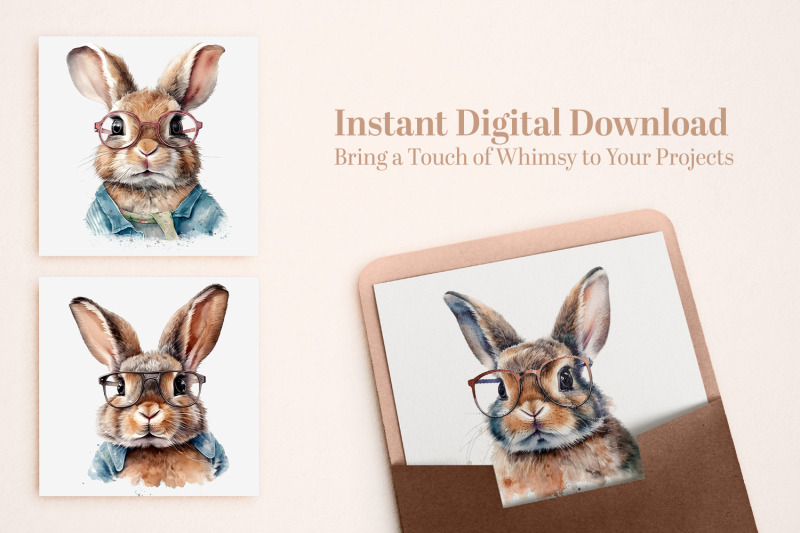 watercolor-bunny-clipart-bundle-15-bunnies-with-glasses