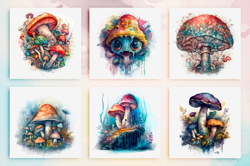 mystical-mushroom-clipart-bundle-30-unique-magical-shrooms