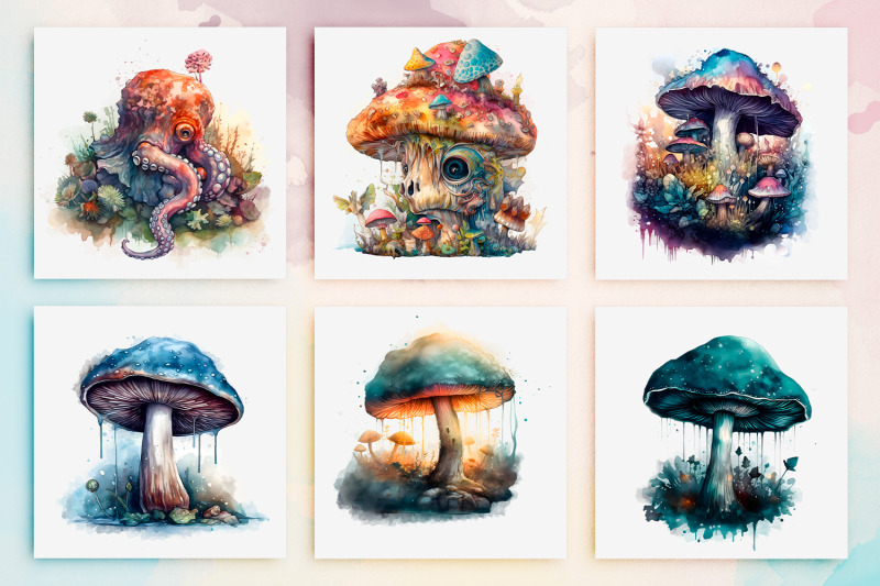 mystical-mushroom-clipart-bundle-30-unique-magical-shrooms