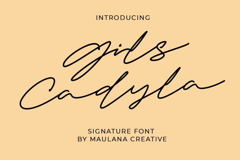 gils-cadyla-signature-script-font