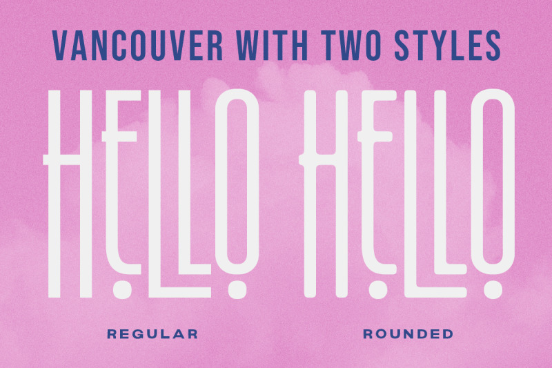 vancouver-condensed-display-font