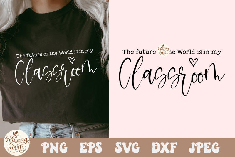 the-future-of-the-world-is-in-my-classroom-svg-png