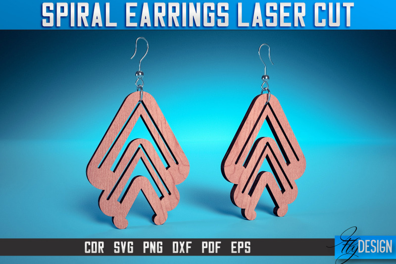 spiral-earrings-laser-cut-svg-accessories-laser-cut-svg-design-cnc