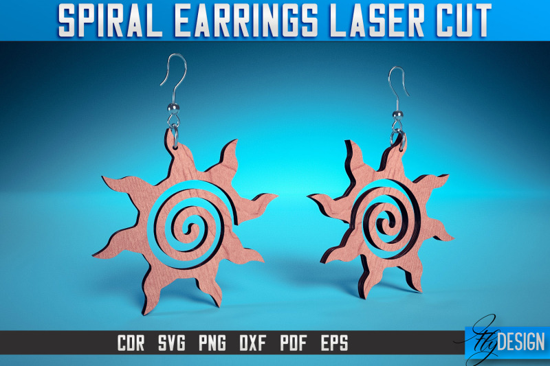 spiral-earrings-laser-cut-svg-accessories-laser-cut-svg-design-cnc