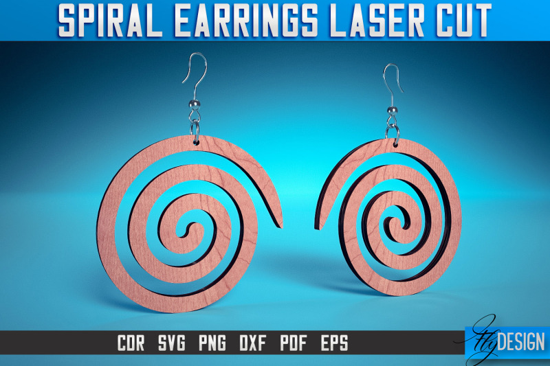 spiral-earrings-laser-cut-svg-accessories-laser-cut-svg-design-cnc