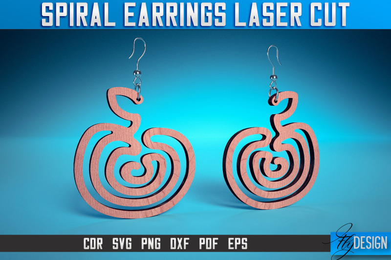 spiral-earrings-laser-cut-svg-accessories-laser-cut-svg-design-cnc