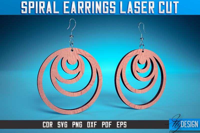 spiral-earrings-laser-cut-svg-accessories-laser-cut-svg-design-cnc