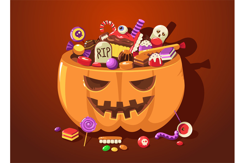 halloween-pumpkin-with-sweets-cartoon-cute-scary-basket-full-of-child