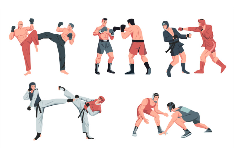 sparring-martial-arts-competitive-characters-fighting-boxing-and-tra