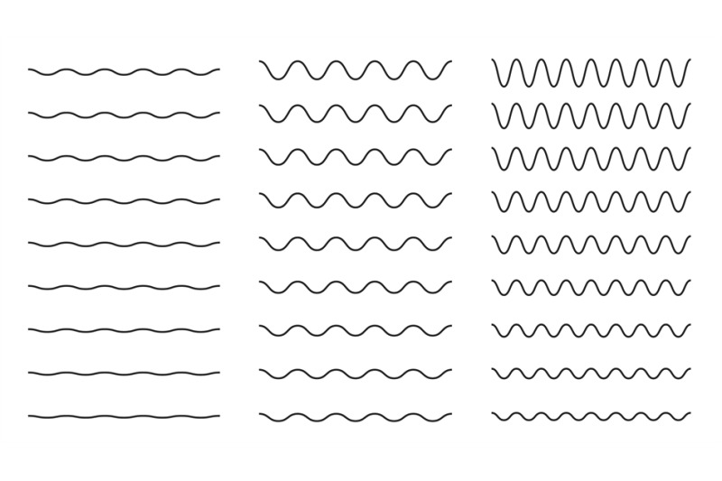 line-horizontal-water-wave-wavy-sinusoidal-outline-horizontal-divider