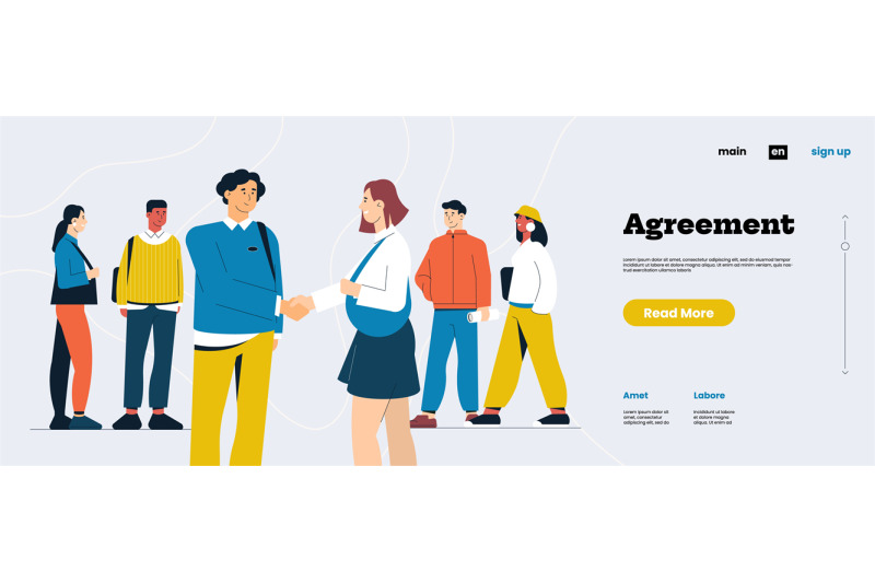 character-agreement-landing-page-professional-handshaking-male-and-fe