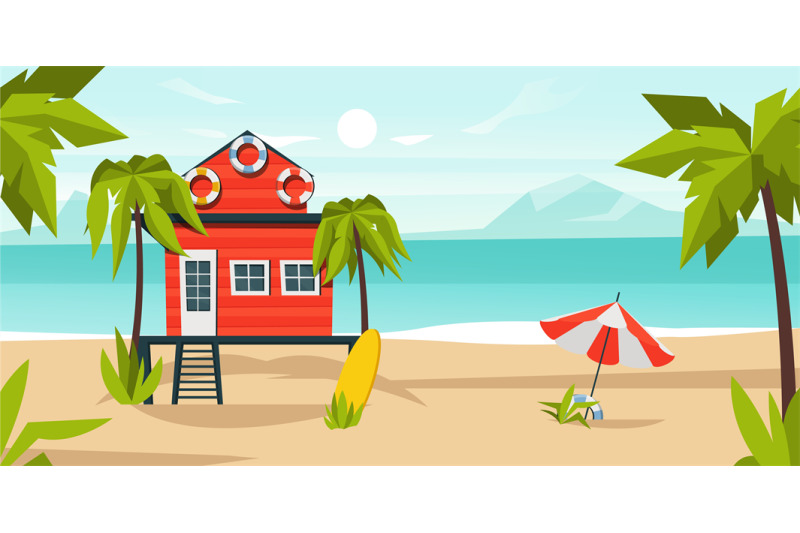 beach-bungalow-house-background-cartoon-tropical-landscape-with-sand