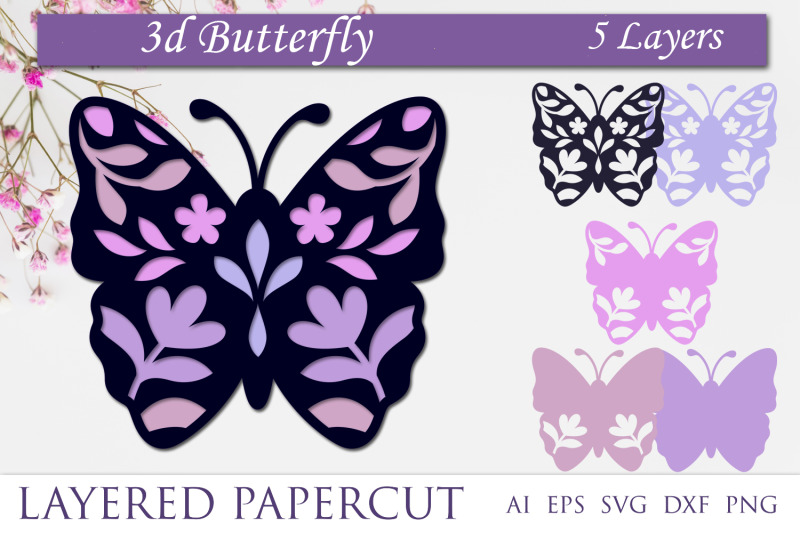 layered-papercut-butterfly-with-flowers-svg