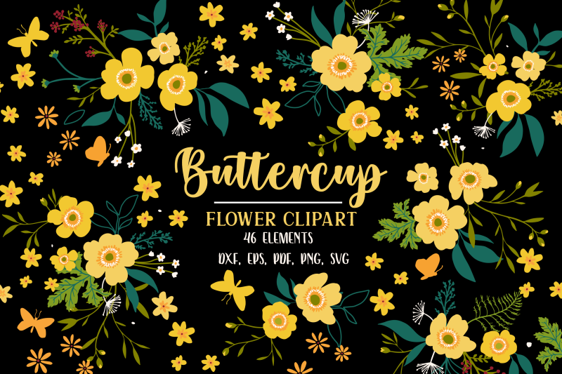 buttercup-flower-layered-floral-svg-bundle-wildflower-flower-svg-c