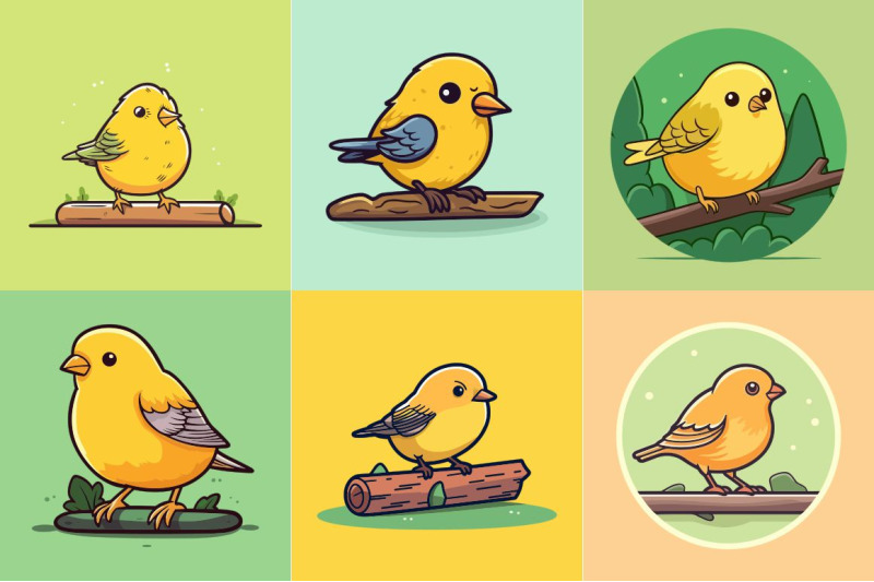 bird-canary-cartoon-character