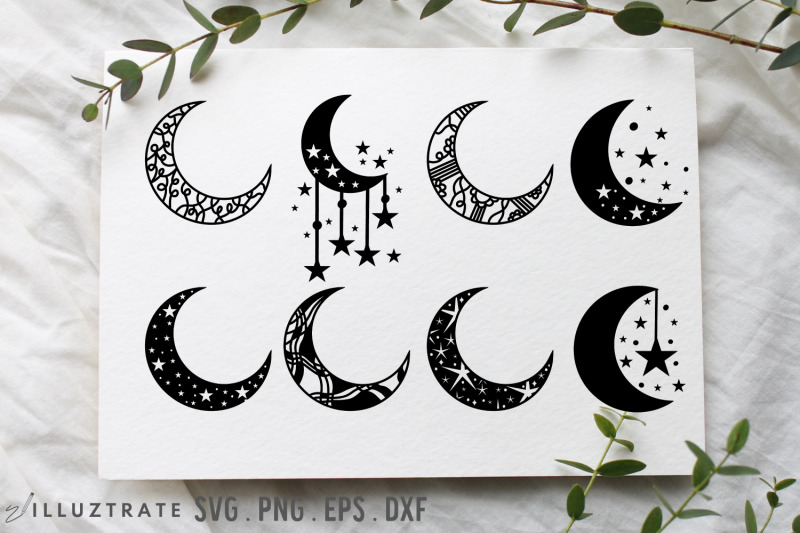 stars-and-moon-clipart-set-crescent-moon-svg-cut-file-moon-svg