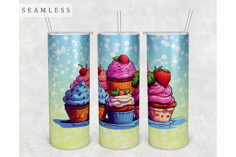 cupcakes-tumbler-wrap-20-oz-skinny-tumbler-sublimation-design