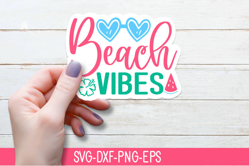 beach-and-summer-png-sticker-bundle