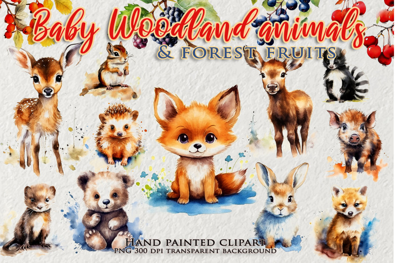 watercolor-baby-woodland-animals-clipart