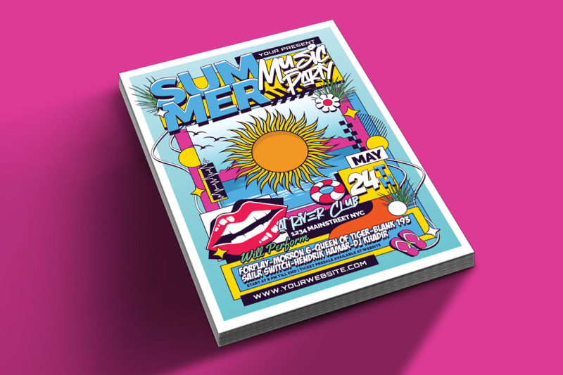 summer-music-party-flyer