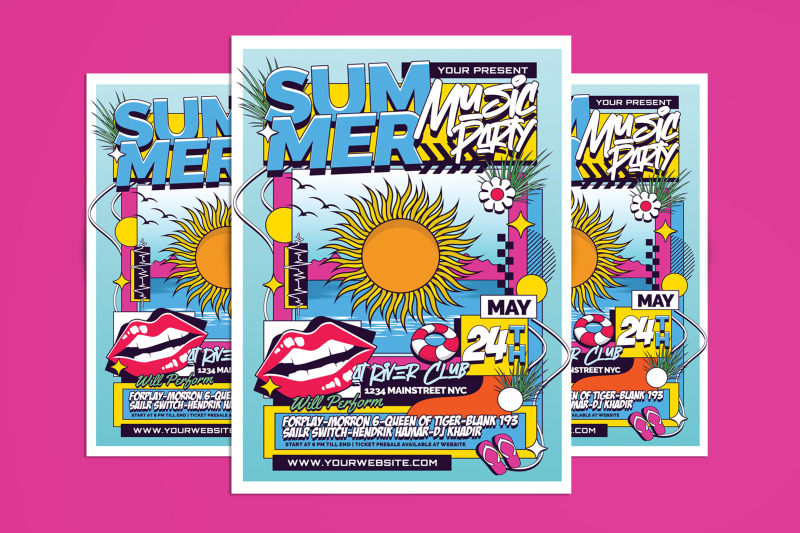 summer-music-party-flyer