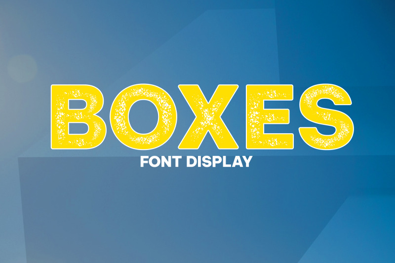 boxes-stylish-display-font