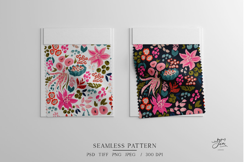 vibrant-flowers-pattern