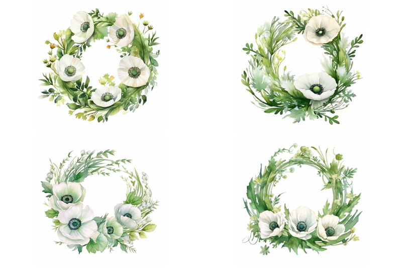 poppy-wreaths