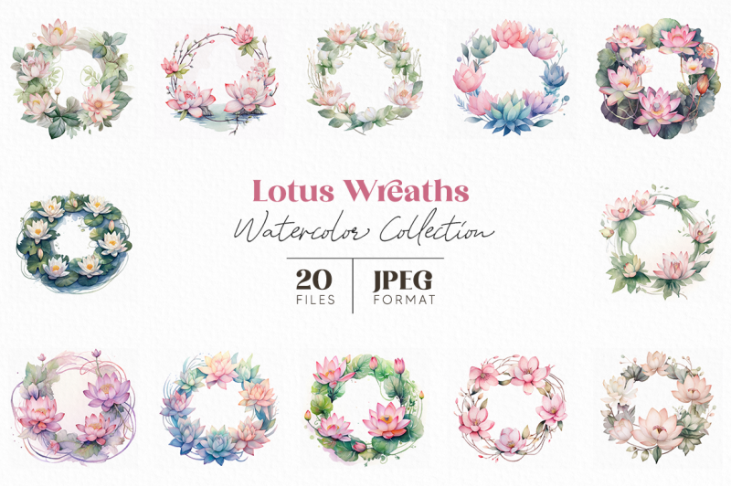 lotus-wreaths