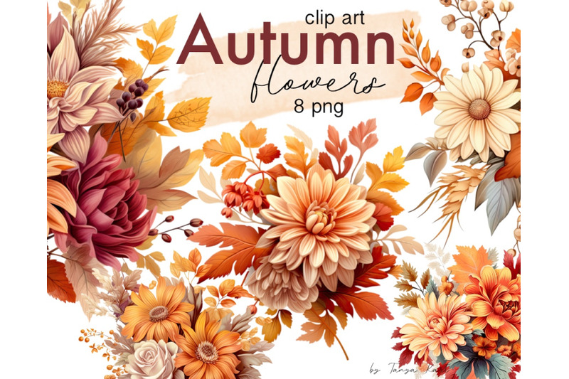 autumn-bouquets-png-clipart-fall-flowers