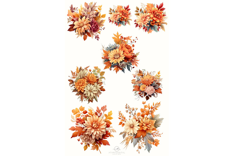 autumn-bouquets-png-clipart-fall-flowers