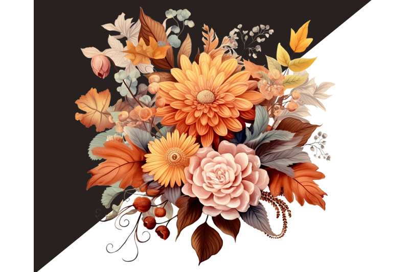 autumn-bouquets-png-clipart-fall-flowers